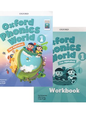 英文原版 Oxford Phonics World/Oxford Learn English with Dora 牛津自然拼读 牛津少儿英语综合教辅 新版OPW 学生用书