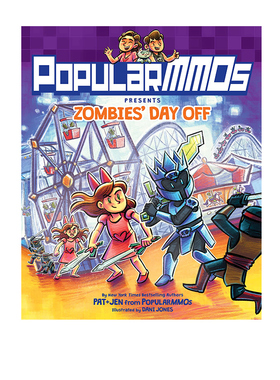 英文原版 PopularMMOs Presents Zombies’ Day Off #3  精装 全彩奇幻冒险游戏漫画 纽约时报畅销书 8-12岁儿童课外阅读书