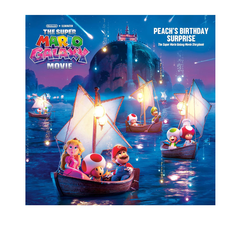 预售 超级马里奥 The Super Mario Galaxy Movie: Peach's Birthday Surprise 超级马里奥银河大电影：桃子的生日惊喜 英文原版