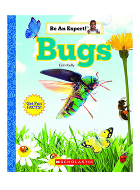 英文原版 Growing Up系列 Bugs 激发孩子好奇心思维拓展 少儿植物科普百科