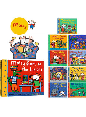 【96选6】Maisy First Experience 小鼠波波故事绘本 Bluey 小蓝狗布鲁伊系列 Goodnight Fruit Bat 松果妈妈书单推荐