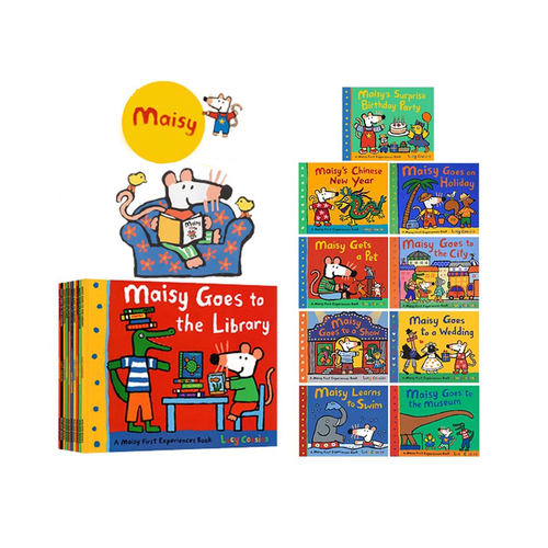 【96选6】Maisy First Experience 小鼠波波故事绘本 Maisy's Surprise Birthday Party小鼠波波惊喜生日派对  松果妈妈书单推荐