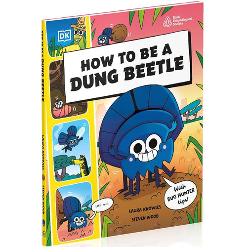 英文原版 How to be a Dung Beetle 如何成为一只蜣螂 昆虫启蒙 自然科普绘本图画书 DK 出品