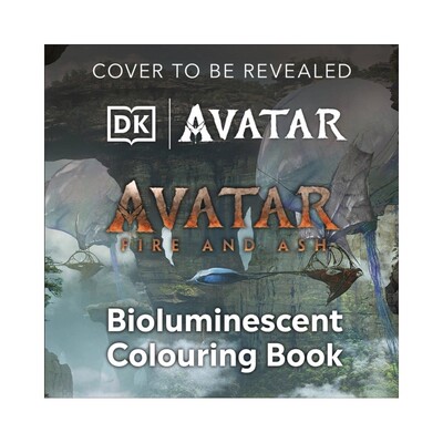预售 英文原版 Avatar Bioluminescent Colouring Book 阿凡达涂色书 水之道 火与烬