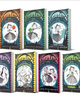 英文原版Amelia Fang Series 小吸血鬼阿米莉亚 7册 Rainbow Grey 2册 作者Laura Ellen Anderson与Tom Fletcher儿童奇幻冒险小说
