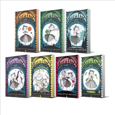 英文原版Amelia Fang Series 小吸血鬼阿米莉亚 7册 Rainbow Grey 2册 作者Laura Ellen Anderson与Tom Fletcher儿童奇幻冒险小说