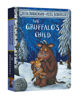 The Gruffalos Child 咕噜牛小妞妞 Julia Donaldson 莉娅唐纳森英文原版绘本 儿童故事纸板书