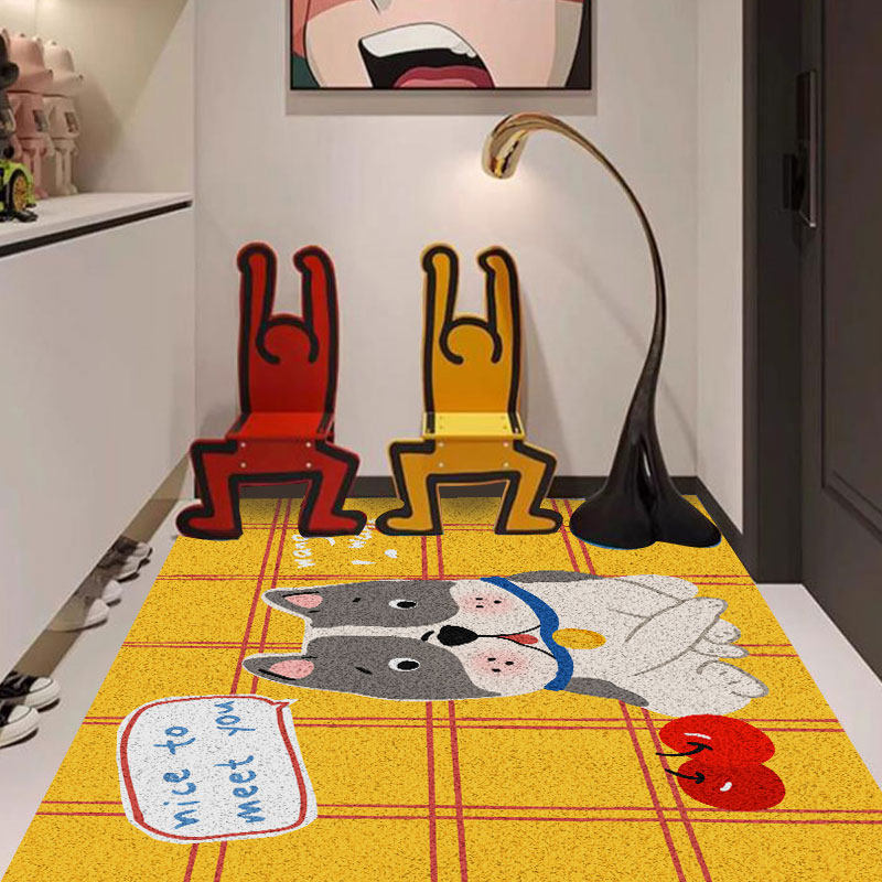 圣诞树猫咪脚垫入户门地毯萌宠狗狗卡通地垫可裁剪定制防滑丝圈垫,居家布艺,入户地垫,淘宝优惠券,粉丝福利购,淘宝优惠卷