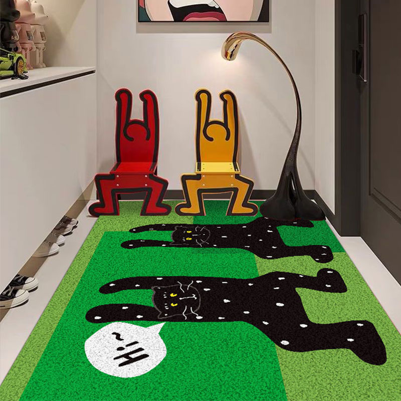 创意搞怪入户玄关地垫防滑可裁剪