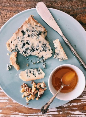 法国原装进口Livradois Blue d'Auvergne奥弗涅蓝纹干酪奶酪125G