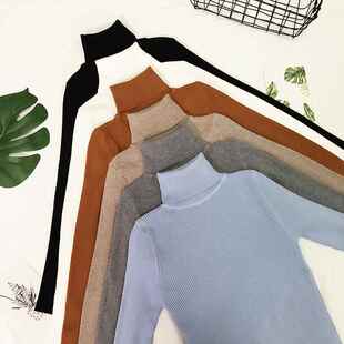 Womens Sweaters 2020 Winter Tops Turtleneck Sweater Women Th