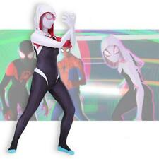 Women Adult Into the Spider-Verse Cosplay Gwen Stacy Costume 模玩/动漫/周边/娃圈三坑/桌游 服饰 原图主图