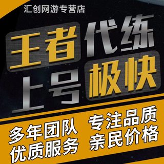 王者荣耀代练代打排位上分玩刷英雄战力巅峰赛金标省标送大小国标