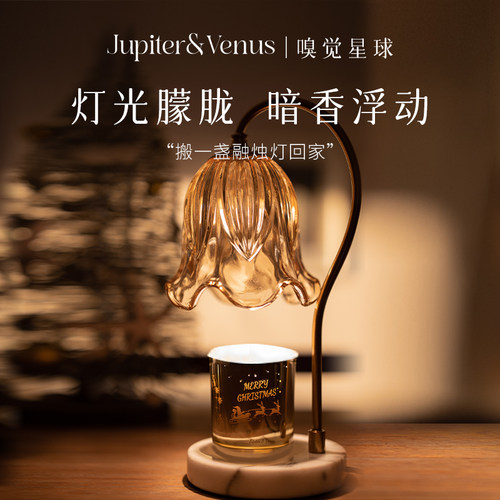 流光溢彩灯香薰融蜡灯台灯床头灯