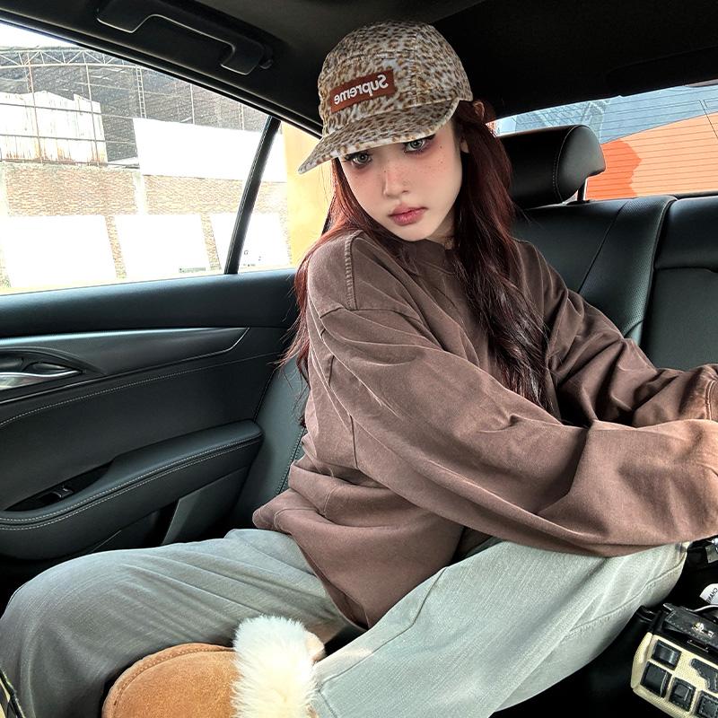 Supreme24SS豹纹天鹅绒棒球帽