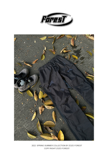 休闲裤 ZOZO FOREST未来之壳机能微喇防水防晒GROETEX网格冲锋裤