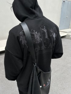 ROMA罗马卫衣3.0加绒加厚刺绣拉浆工艺帽衫 ZOZOFOREST 23AW