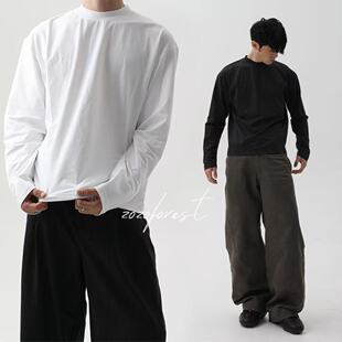 ZOZOFOREST【3284】“山系仿梭棉”透气基础通勤百搭打底长袖卫衣