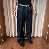FOREST 弯刀阔版 3206 ZOZO Resin Jeans树脂复古美式 原牛牛仔裤
