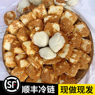 安徽手工老面馒头早餐锅边馍地锅贴饼安庆特产拖肚粑拖尾粑小麦粑