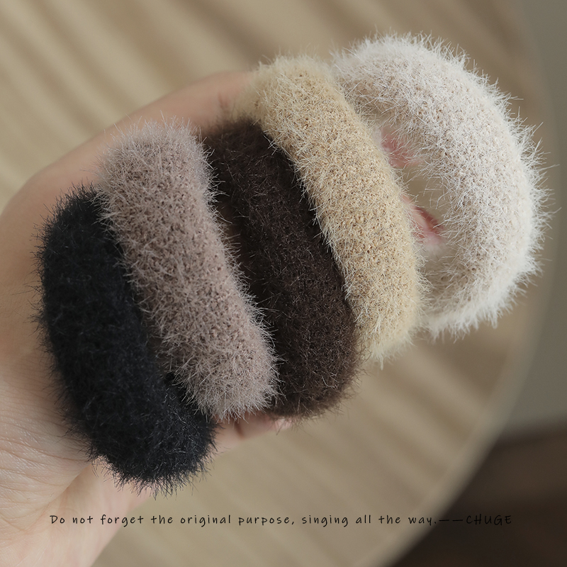 简约耐用高弹力皮筋女扎头头绳女