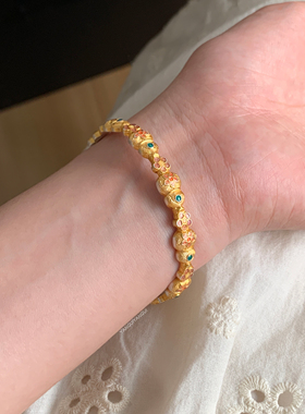 燕归醉湖梦香国风足银999手镯