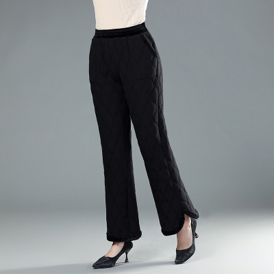 时尚加绒长棉裤防寒加厚