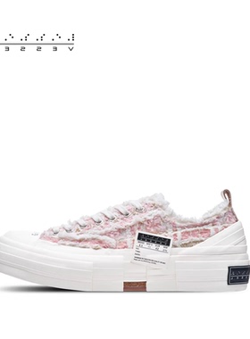 【2/14 12点限时发售】xVESSEL粗花呢小香风硫化时尚经典帆布鞋