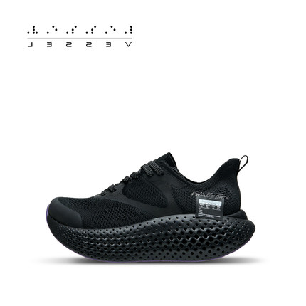 xVESSEL织影3D打印飞织摇摇乐低帮透气时尚休闲鞋男女同款