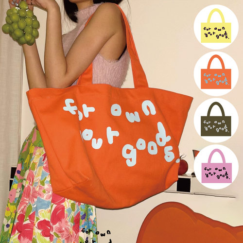 复古大容量帆布包单肩包