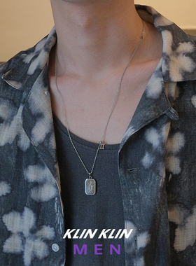 KLINKLIN七夕送男友礼物十二星座项链男女生锁骨链高级感情侣小众