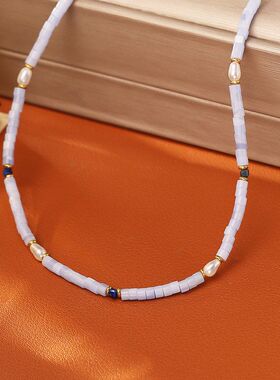 天然紫色玛瑙石淡水珍珠青金石