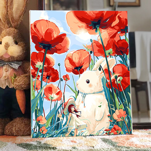 梵高格diy手工填充装饰数字油画