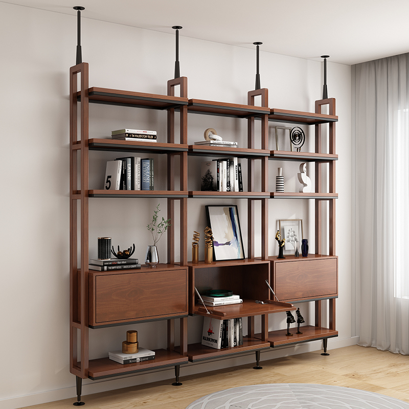 南辉金属顶天立地书架置物架