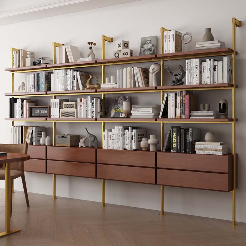 南辉金属挂墙书架置物架