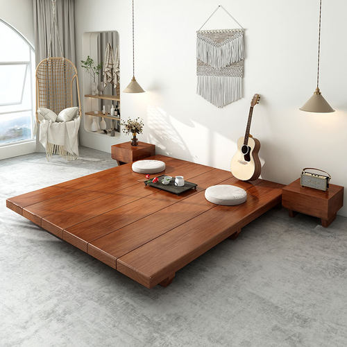 日式实木地台床榻榻米床