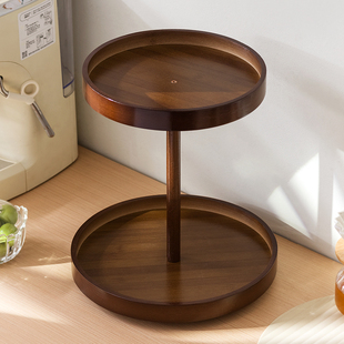 2025新款可旋转中古风杯架茶杯水杯马克杯挂架家用收纳简约置物架