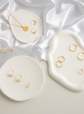 石膏盘拍照摆件ins风云朵