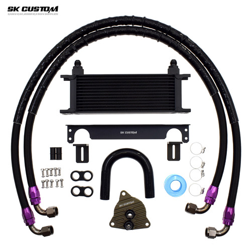 适用于沃尔沃S60/90 XC40/90 V60变速箱散热器套件 8AMT波箱冷却