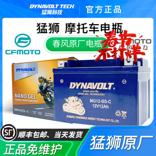 猛狮春风摩托车电瓶ST狒狒150/250NK/SR400NKGT650TR/MT国宾700CL