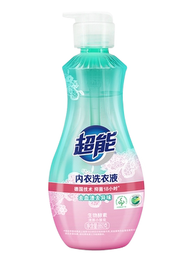 超能内衣洗衣液洗内裤专用长效抑菌女士内衣裤洗衣液480g【U先】