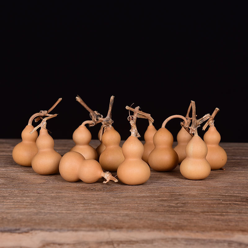 ?天然手捻小葫芦草里金做旧文玩把玩地摊中号大葫芦工艺品批