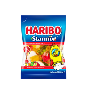 土耳其进口Haribo哈瑞宝星满贯软糖多种造型水果味橡皮糖儿童零食