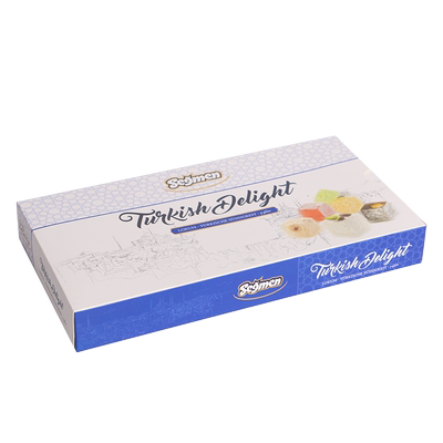 土耳其进口Segmen赛格榛子味软糖500g盒装土耳其果仁糖果方块糖
