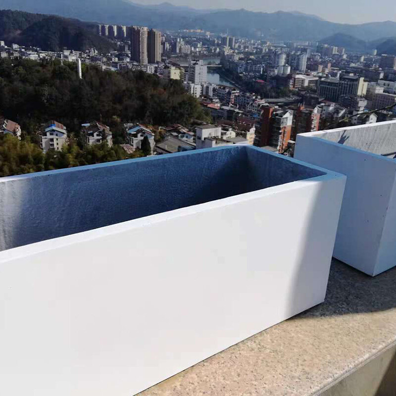 长方形绿植简约桌面水泥花盆特大号镁泥广场花箱花槽道路围墙隔断,鲜花速递/花卉仿真/绿植园艺,花盆,淘宝优惠券,粉丝福利购,淘宝优惠卷