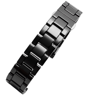 优质陶瓷手表带 适配Ticwatch3/PRO3佳明Move3/Style/Luxe/Active/Venu华米GTR3智能手表腕带间陶瓷表链配件