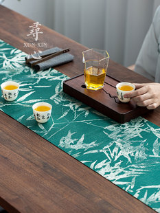 循信中国锦茶垫桌布覆古禅宗茶几垫经典织物茶垫绝缘咖啡桌桌桌