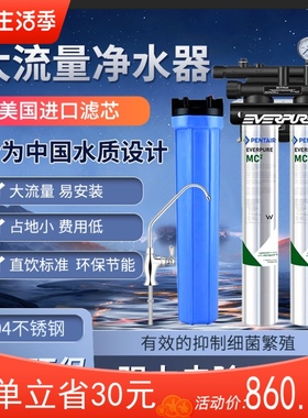爱惠浦MC2双联净水器奶茶店直饮水商用大流量过滤净水机