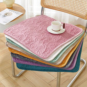 椅子坐垫冬季 保暖绗缝椅垫屁股垫办公室座椅防滑垫子凳子餐椅餐桌