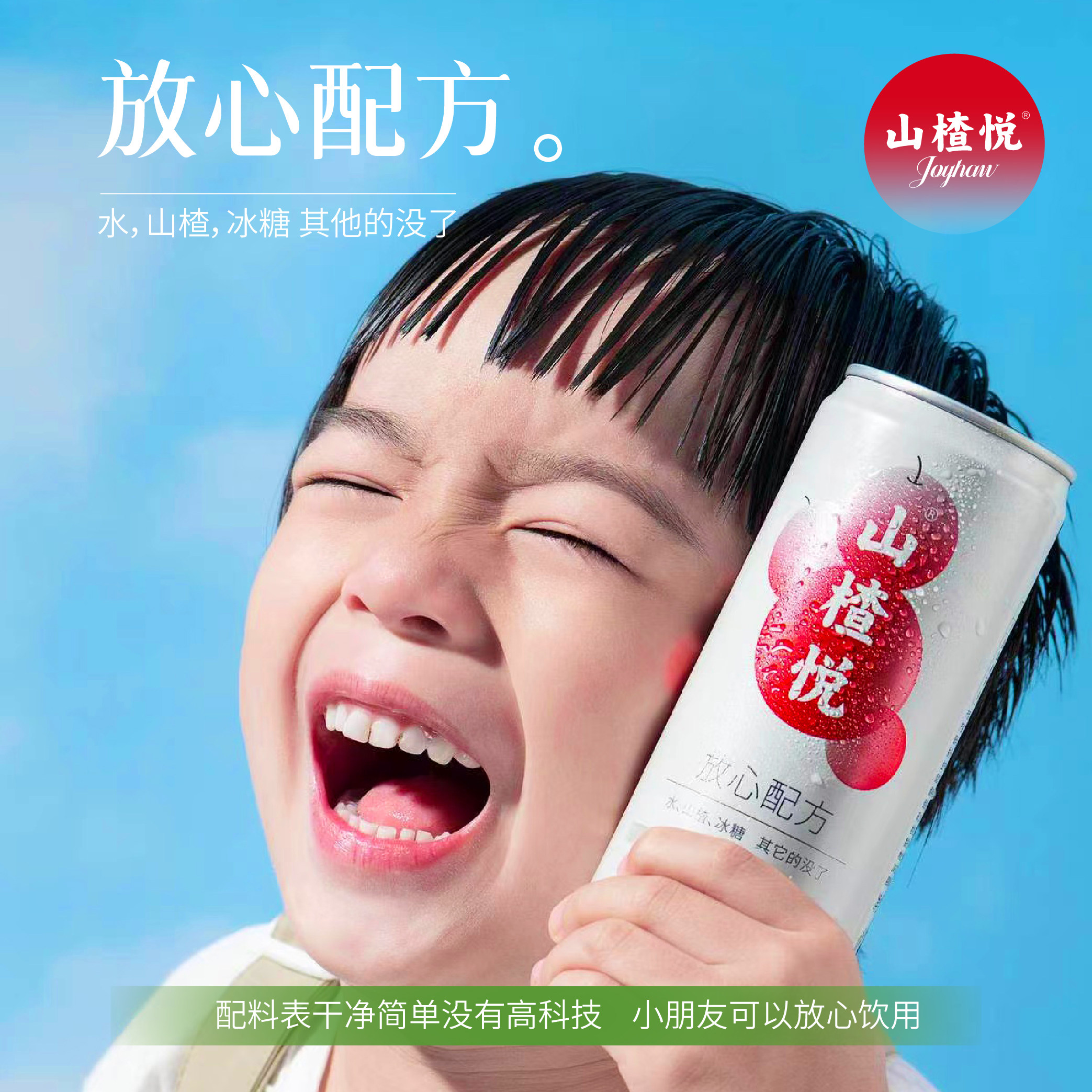配料：水，山楂，冰糖，没了